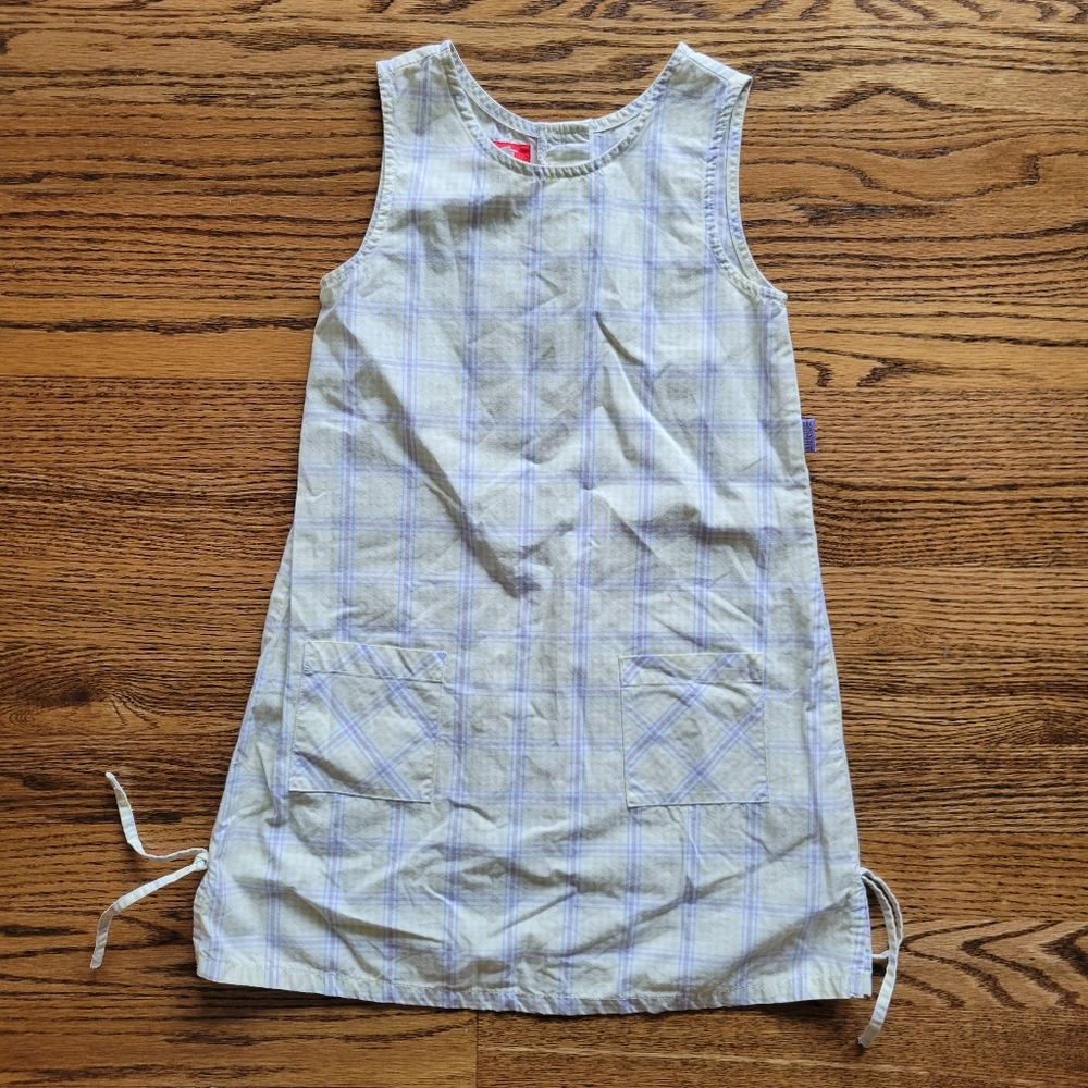 Vintage Esprit Mini Girl's Plaid Dress Size Medim